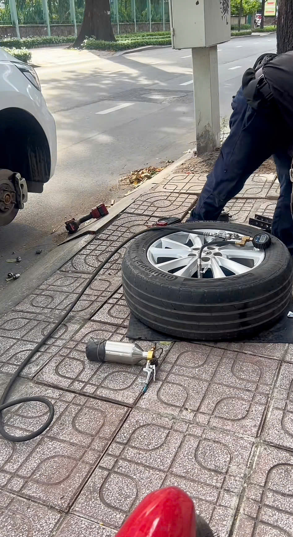 vá vỏ xe tiện ích Nha Trang